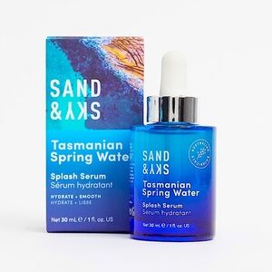 BNIB Sand & Sky Tasmanian Spring Water Splash Serum with Hyaluronic Acid